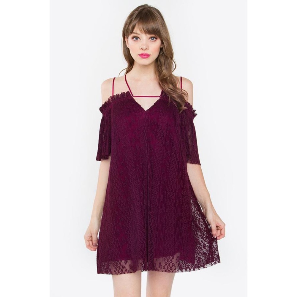 Red Lace Dress